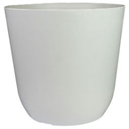 Pot Palermo wit D19 H17 cm