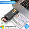 Good2know® 2022 - USB ID Kaartlezer - Multifunctioneel voor eID en SD Kaarten - Zwart