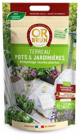 Potgrond OR BRUN OBRTCDPOTJAR4