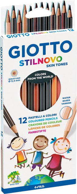 Potlood giotto stilnovo skin tones 12st | 10 stuks