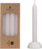 Potlood kaarsen set 4 stuks dia. 2.2 x H 20 cm wit