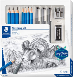 Potlood Staedtler Design Journey schetsset 12-delig | 4 stuks