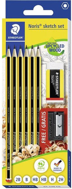 Potlood staedtler noris potlood 6 st gom | 12 stuks