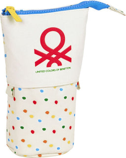 Potloodetui Benetton Topitos Wit (8 x 19 x 6 cm)