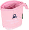 Potloodetui Benetton Vichy Roze (8 x 19 x 6 cm)