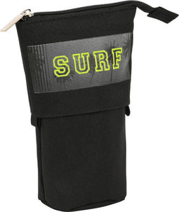 Potloodetui Safta Surf Zwart (8 x 19 x 6 cm)