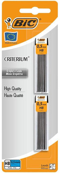 Potloodstift BIC Criterium 0 | 5mm HB | 25 stuks