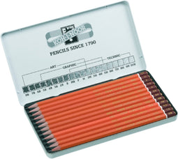 Potloodstift Koh-I-Noor 1502 Artset 8B-2H | 12 stuks