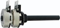 POTMETER STEREO LOG 22K (K022BS)