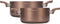 Pottenset - ARTHUR MARTIN - AM9820 - 20-24 cm met glazen deksel - Aluminium - Alle warmtebronnen inclusief inductie