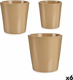 Pottenset Beige Klei (6 Stuks)