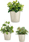Pottenset Ø 14 cm Ø 22 cm Ø 17 cm Cónica 3 Onderdelen Grijs