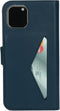 Mobiparts Classic Wallet Case - iPhone 11 Pro - Ruimte voor pasjes - Blauw
