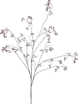 Kunsttak berry ingo burgundy, 134 cm
