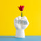 Fckvaas Zilver / Fckvase Silver - Dutch Design vaas - Werkwaardig.