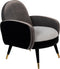 Zuiver Sam Fauteuil Zwart Grijs FR