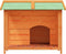 vidaXL - Hondenhok - 96x87x80,5 - cm - massief - grenenhout - bruin