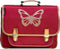 Boekentas met vlinder medium - Papillon Rubis - Caramel et Cie