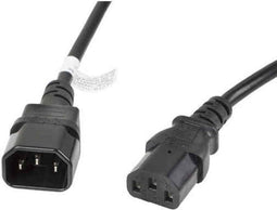 Power Cord Lanberg Black