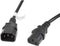 Power Cord Lanberg Black