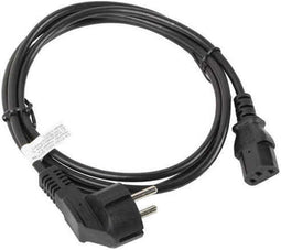 Power Cord Lanberg CA-C13C-10CC-0018-BK Black 1,8 m