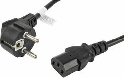 Power Cord Lanberg CA-C13C-11CC-0018-BK Black 1,8 m