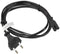 Power Cord Lanberg CEE 7/16 A IEC320 C7 Black