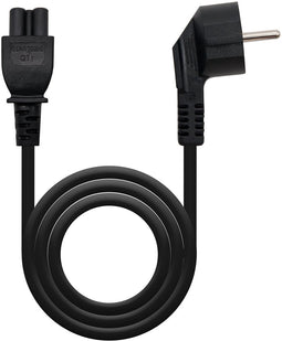 Power Cord NANOCABLE CEE7 /M-C5/H Black (1,5 m)