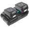 Power set consisting of 2x BL18500 batteries and 2x quick charger for Makita 14.4V, 18V