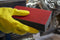 POWER Sponge HD rood/zwart per 4 stuks
