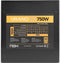 Power supply Nox 8436532166969 750W 750 W 6 W 130 W 80 Plus Bronze RoHS Rack PCI Express 3.0 Black Black/Orange