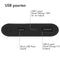 Powerbank - 10.000 mAh - Quick Charge en Power Delivery - Zwart