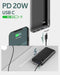 Powerbank - Krachtige Draagbare Oplader - USBC en USB - 22.5W Power Delivery