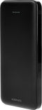 Powerbank o.a. Geschikt voor iPhone & Samsung - 10.000 mAh - Inclusief kabel - Led indicator - Laadt toestel tot wel 5x op - USB-C poort en 2x USB-A poort - Zwart - Mobiparts