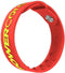 PowerCore, proprioceptie sportarmband – Rood/Neon – S/M - Sportband – Polsband verbetert sportprestaties