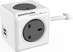 PowerCube Extended USB 3m cable UK