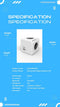 PowerCube Oroginal Duo USB (A + C) - 4 stopcontacten - 2 USB laders (A + C) - Type F (NL + DE) - (ter uitbreiding van de PowerCubes Extended modellen met kabel)