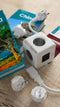 PowerCube ReWirable + 3x plug + IEC EU cable FR