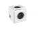 PowerCube ReWirable USB + 3x plug + IEC EU cable DE; GREY