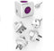 PowerCube ReWirable USB + 3x plug + IEC EU cable DE