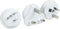PowerCube ReWirable USB + 3x plug + IEC EU cable DE