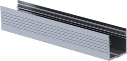 Powerline - Aluminiumprofiel Voor Ledstrip - Breedte 35 Mm - Geanodiseerd Aluminium - Zilver - 2 M