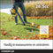 Powerplus Benzine Bladblazer POWXG50400 - Benzine bladzuiger van 26,5 cc, 4-takt, maximale luchtsnelheid van 198 km/h, tuingereedschap