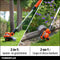 Powerplus Dual Power POWDPG75420 Elektrische grastrimmer - 20V -Snijbreedte 250mm - Telescopisch - Incl. 1x 20V 2.0Ah accu en lader - Grastrimmer voor tuin, gazon en oprit