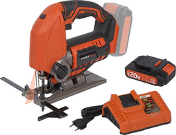 Powerplus Dual Power POWDPSET14 Decoupeerzaag (20V) - starterspakket - (incl. 20V accu en oplader)