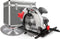 Powerplus elektrische cirkelzaag POWESET4 - 1200W compact gereedschap, Ø185mm - zijgeleider - met 4 acc.