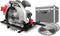Powerplus elektrische cirkelzaag POWESET4 - 1200W compact gereedschap, Ø185mm - zijgeleider - met 4 acc.