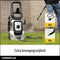 Powerplus Elektrische Hogedrukreiniger POWXG90406- 1400 W Terrasreiniger, start/stop functie, max. druk van 110 bar en temperatuur van 50 °C,5 m slang en accessoires inbegrepen, Reinigen van auto's, meubelen en fiets