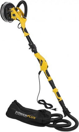 Powerplus POWX0479 Telescopische wandschuurmachine - 1050W - Ø225mm - Incl. 6x schuurpapier - Voor plafond en muur