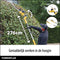 Powerplus POWXG2043 Elektrische heggenschaar - 750W - Snoeien en knippen - Zwaardlengte 570mm - Mesafstand 24mm - Telescopisch - Draaibaar handvat - Haagschaar voor tuinonderhoud